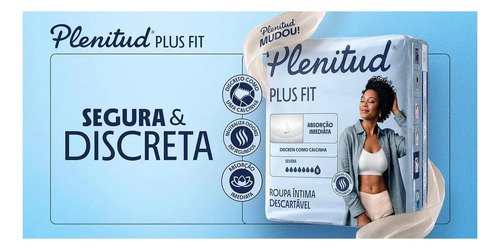 Fralda Geriátrica Plenitud Protect Plus G/xg 32un