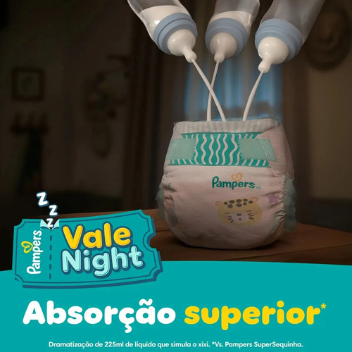 Fralda Pampers Confort Sec Tamanho M, 108 Un
