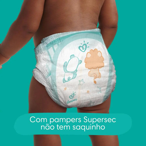 Fralda Pampers Supersec Tamanho M 30 Unidades