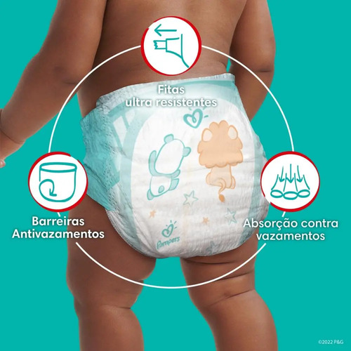 Fralda Pampers Supersec Tamanho M 30 Unidades