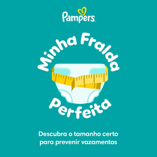 Fralda Pants Ajuste Total Tamanho G 90 Unidades Pampers