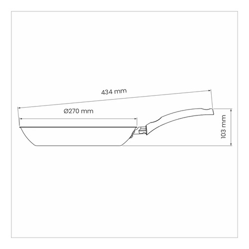 Frigideira Tramontina Turim em Alumínio com Revestimento Interno e Externo em Antiaderente Starflon Max Vermelha 26 cm 1,8 L