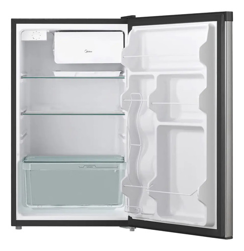 Frigobar 124 Litros Black Edition Inverter Bivolt Midea Preto