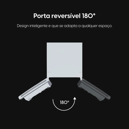 Frigobar Elgin 93 L Branco com Controle Manual e Porta Reversível 127 V