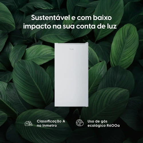 Frigobar Elgin 93 L Branco com Controle Manual e Porta Reversível 127 V