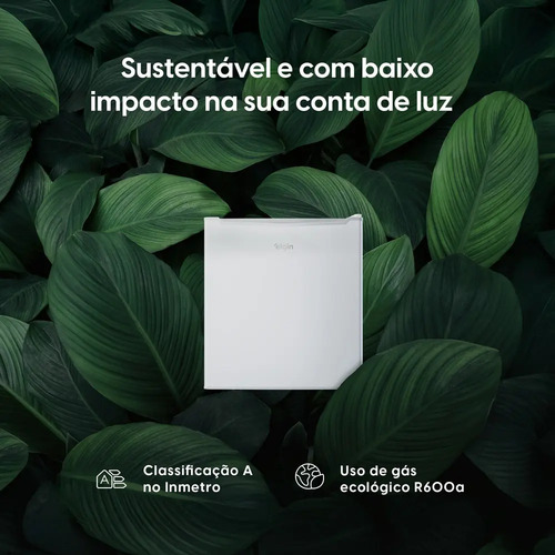 Frigobar Elgin de 47 L Branco com Porta Reversível