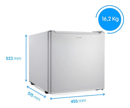 Frigobar Elgin de 47 L Branco com Porta Reversível