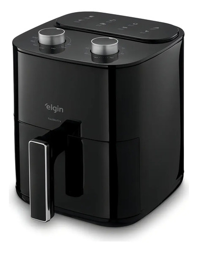 Fritadeira Air Fryer Elgin Facilita Fry 3,5 Litros Potência 1400w Cor Preta