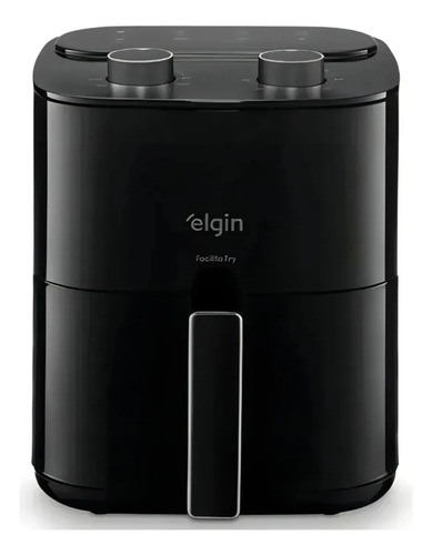 Fritadeira air fryer facilita fry 35litros preta elgin