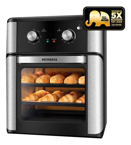 Fritadeira air fryer forno oven 12l mondial afon 12l ab pret