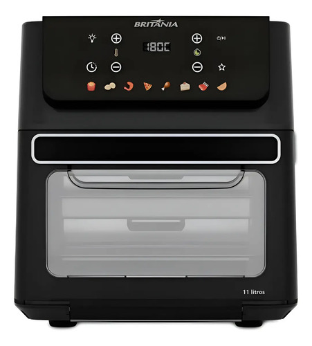 Fritadeira Air Fryer Oven Britânia 11 Litros 8 Funções 1800W BAF11A