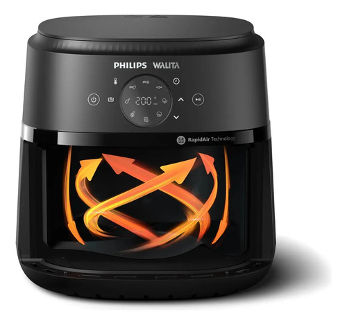 Fritadeira airfryer digital serie 2000 xl na23900 preto
