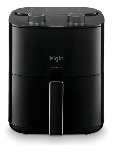 Fritadeira eletrica air fry elgin 35 preto somente 127v
