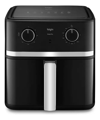 Fritadeira eletrica air fryer gran fry elgin 8 litros pret