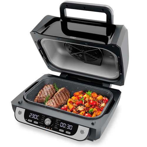 Fritadeira eletrica air fryer wap barbecue com painel digita