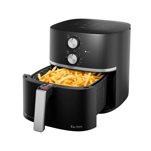 Fritadeira eletrica air fryer wap wafg2s 5 litros com revest