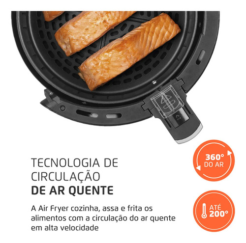 Fritadeira Sem Óleo Air Fryer 3,5L Mondial 1500W AF-31