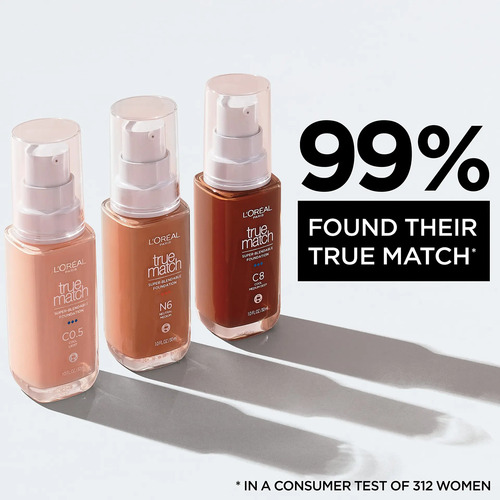 Fundação L'oreal Paris True Match Supermisturável C1 30ml