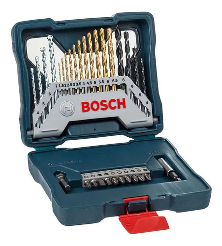 Furadeira Industrial Impacto Rev 450w Gsb 450 Re Bosch + Kit