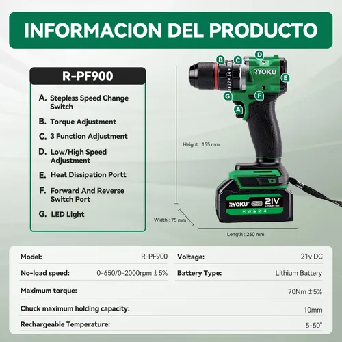 Furadeira Parafusadeira Impacto 21v 2 Baterias Brushless