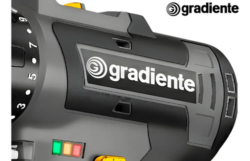Furadeira Parafusadeira Sem Fio A Bateria Gpb12vd 12v 3/8 10mm Com Maleta E Acessórios Gradiente