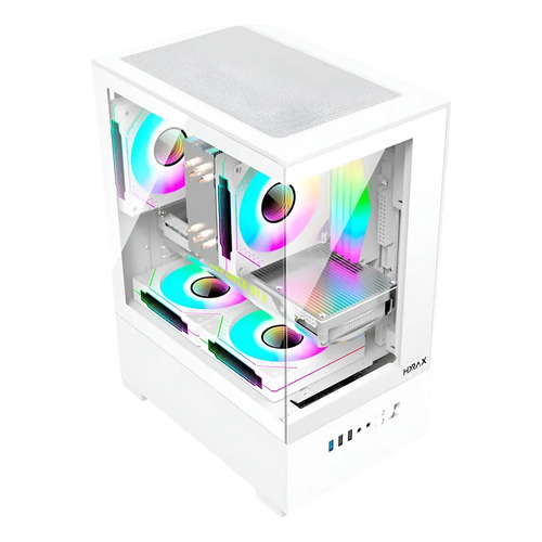 Gabinete Gamer Hyrax, Hgb310, Mini Tower - Vidro Temperado
