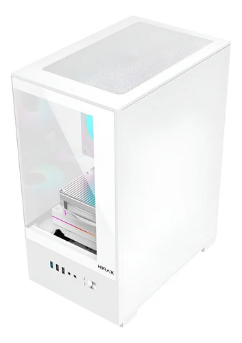 Gabinete Gamer Hyrax, Hgb310, Mini Tower - Vidro Temperado