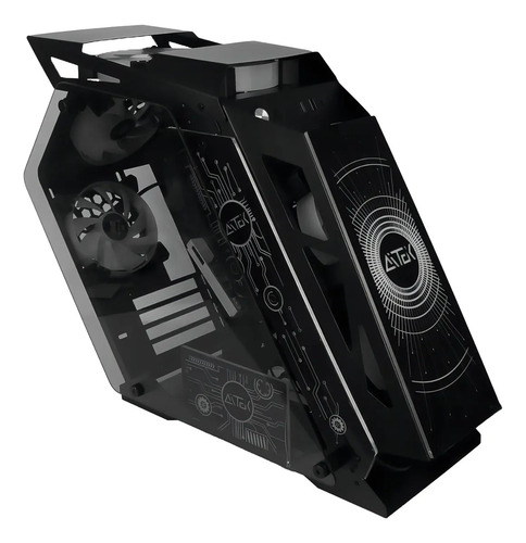 Gabinete Para Computador Gamer Gaming Com Painel De Vidro