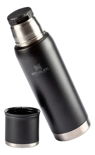 Garrafa Térmica Stanley Adventure 2.0 com Tampa Antivazamento Matte Black 1L
