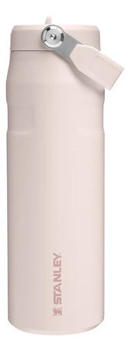 Garrafa termica stanley aerolight flip straw rose quartz 710