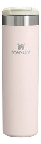 Garrafa termica stanley aerolight transit slim rose quartz 5