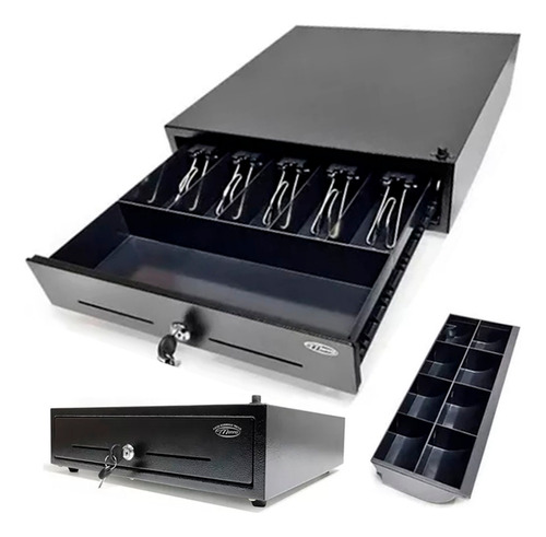 Gaveta de dinheiro menno mg 41 cs eco manual preta com siste