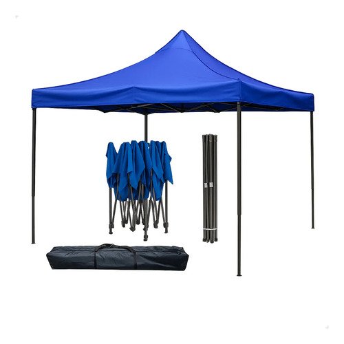 Gazebo barraca tenda camping praia garagem feira teto 3x3 mt