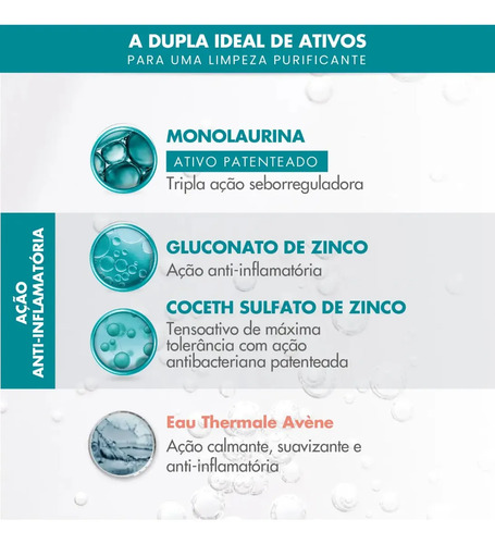 Gel de Limpeza Facial Purificante Avène Cleanance Pele Oleosa e Sensível 400g