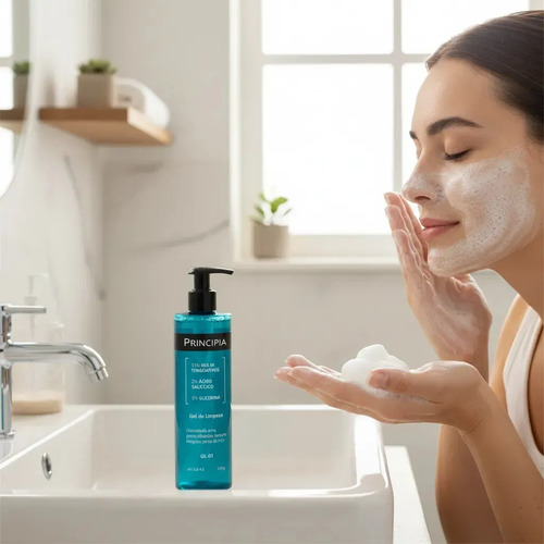Gel De Limpeza Poros Dilatados Principia Gl-01 Salicilico 350ml Oleosa