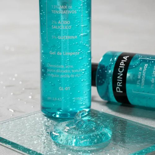 Gel De Limpeza Poros Dilatados Principia Gl-01 Salicilico 350ml Oleosa