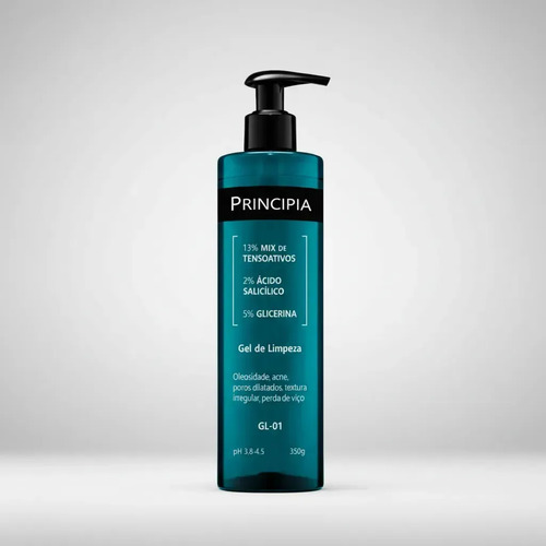 Gel De Limpeza Poros Dilatados Principia Gl-01 Salicilico 350ml Oleosa