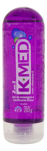 Gel Lubrificante Íntimo 2 em 1 K-Med Frasco 203g