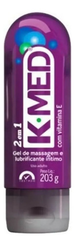 Gel Lubrificante Íntimo 2 em 1 K-Med Frasco 203g