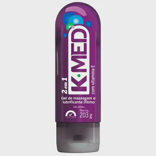 Gel Lubrificante Íntimo 2 em 1 K-Med Frasco 203g