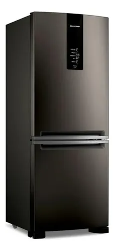 Geladeira brastemp ff inverse 447l black inox bre57fe