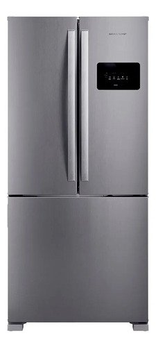 Geladeira bro85mk 559l frost free french door brastemp inox