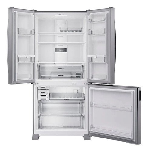 Geladeira Bro85mk 559L Frost Free French Door Brastemp Inox