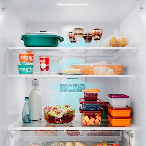 Geladeira Bro85mk 559L Frost Free French Door Brastemp Inox