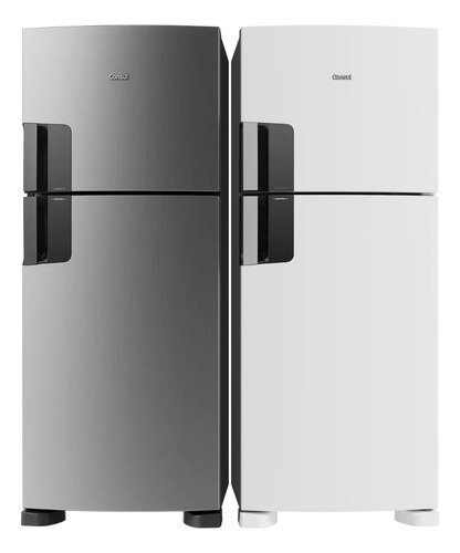 Geladeira Consul Frost Free 412 Litros Duplex Inox - CRM50MK