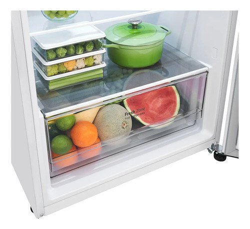 Geladeira LG Frost Free Inverter 395l Duplex Cor Branca - 22 Branco