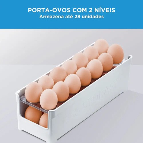 Geladeira Midea Frost Free Duplex 491L Inverter com Wi-Fi, Branca