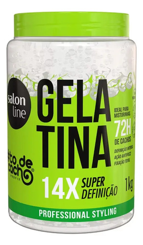 Gelatina todecacho super definicao salon line 1 kg