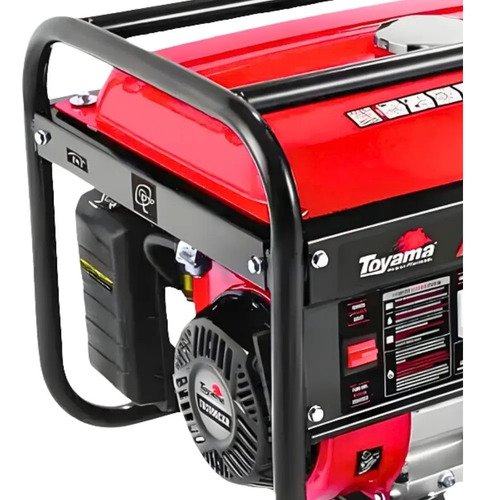 Gerador toyama tg3200cxr 31kva bivolt gasolina 7hp silencios