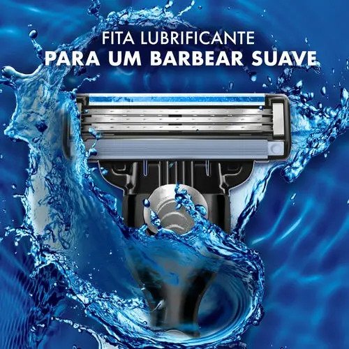 Gillette Mach3 Carga Para Aparelho 16 Unidades